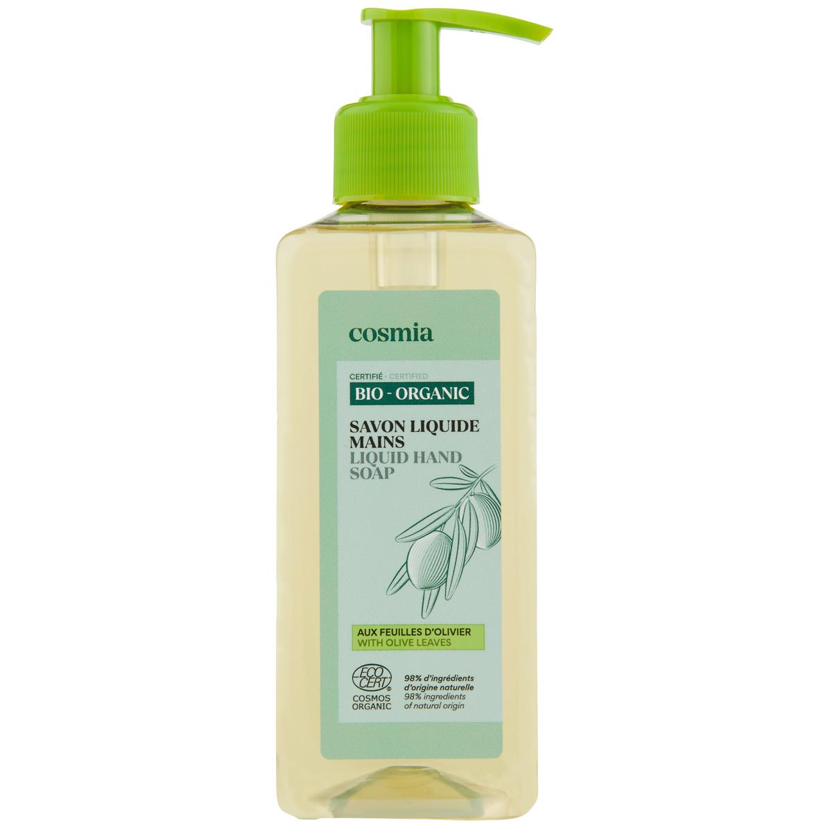 3596710516889 - COSMIA BIO - Savon liquide mains aux feuilles d'Olivier