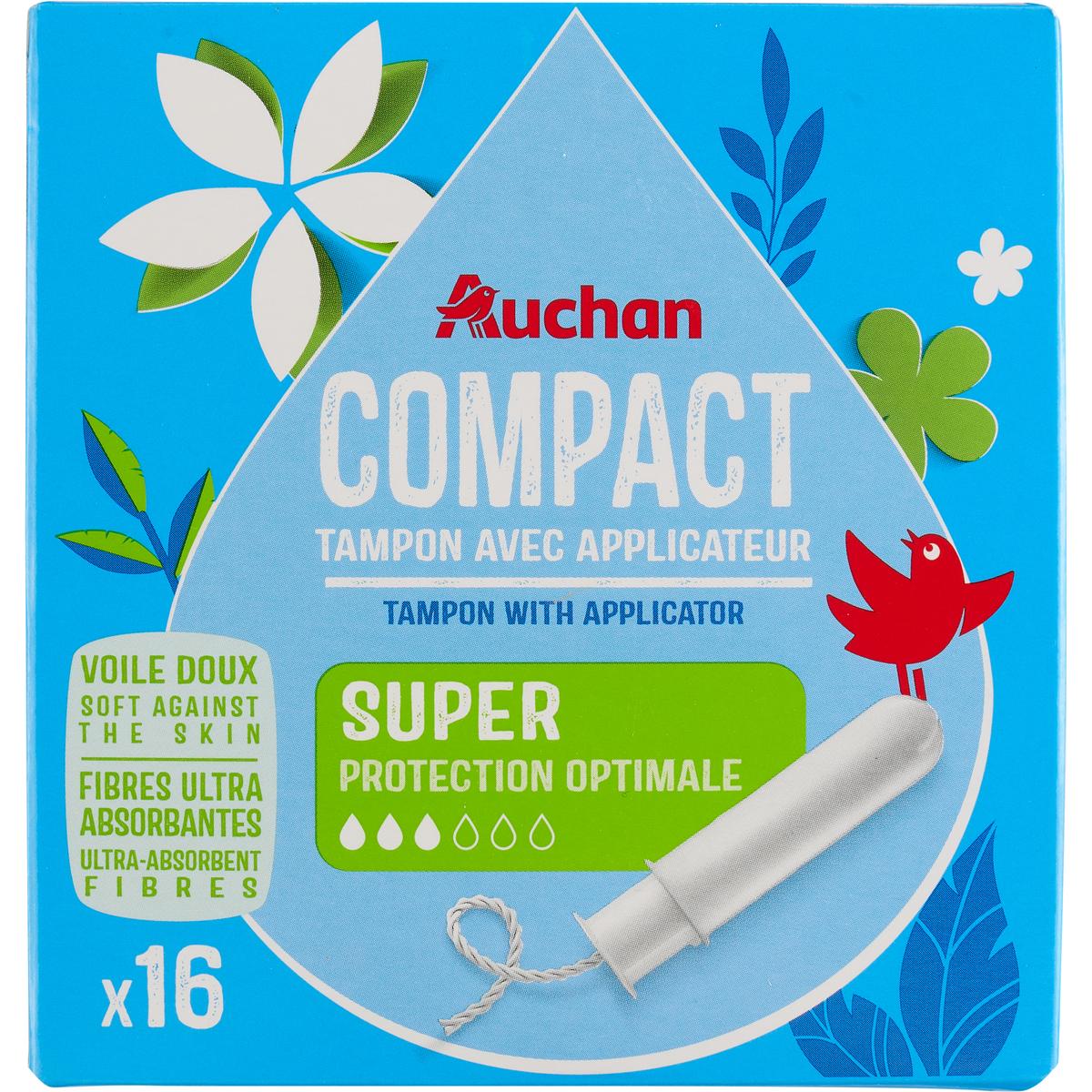 3245678667989 - Auchan - Tampons avec applicateur super