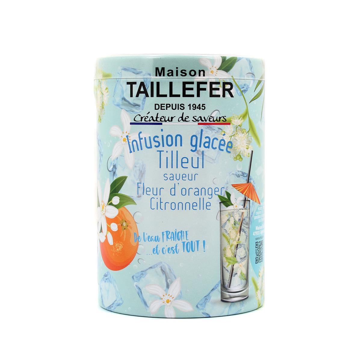 3564884028989 - Maison Taillefer - Infusion glacée tilleul, citronnelle, saveur fleur d'oranger