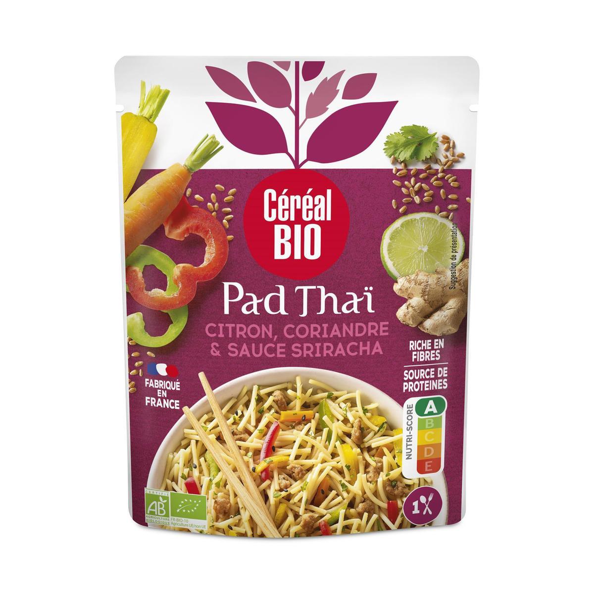 3175681259089 - Céréal Bio - Pad Thaï nouilles citron coriandre sauce sriracha Veggie Bio