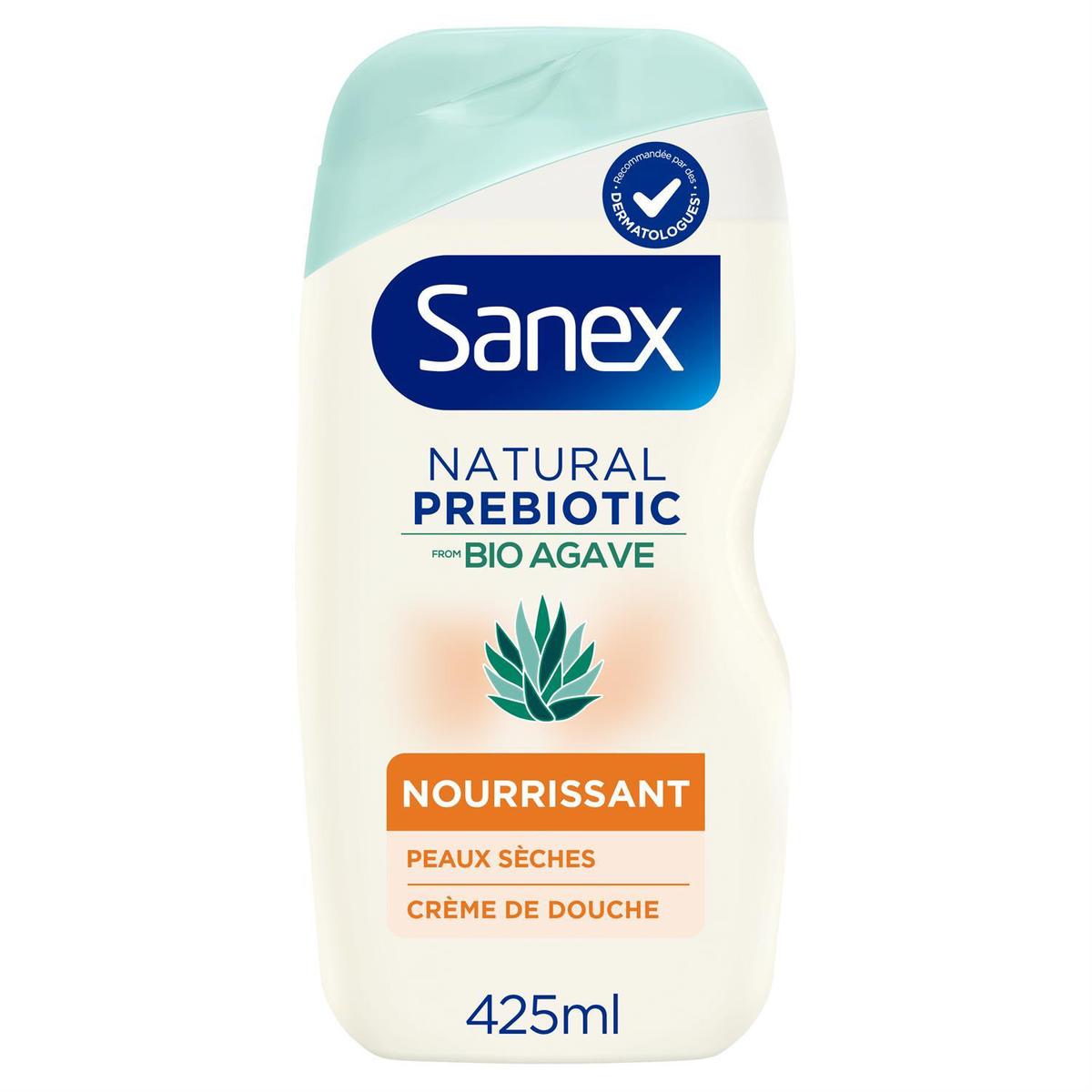 8718951689589 - Sanex - Gel douche Nourrissant Agave Bio Prébiotique 