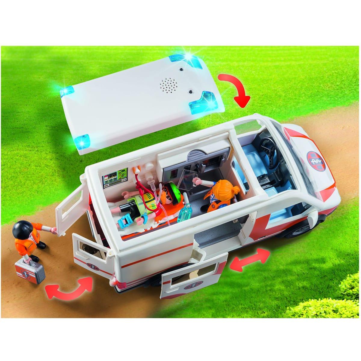 4008789700490 - PLAYMOBIL® City Life - Ambulance et secouristes