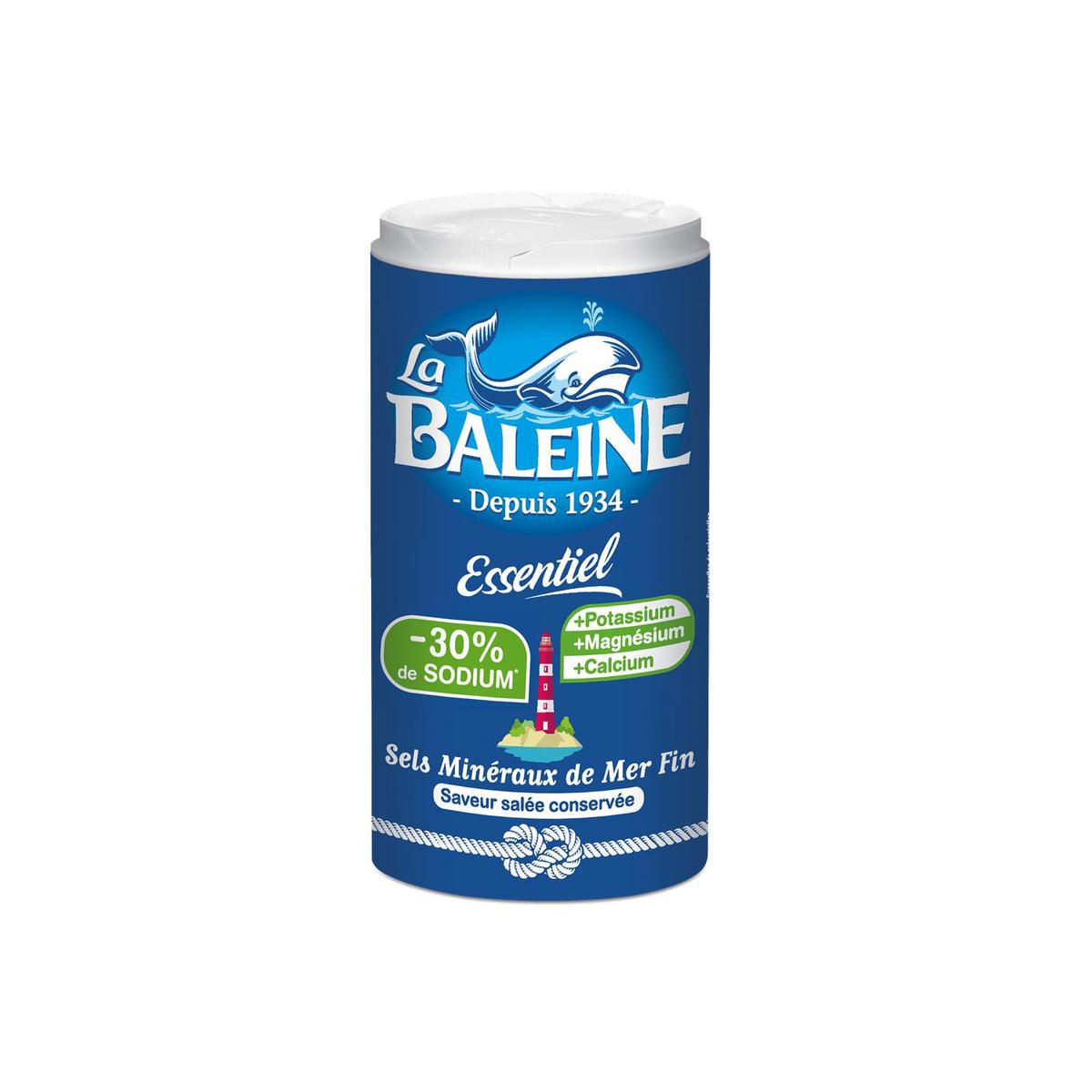 3183280033290 - La Baleine - Sel fin -30% sodium
