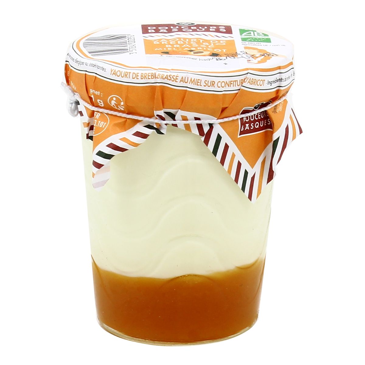 Acheter Douceurs Basque Yaourt Brebis Brasse Miel Abricot Bio 140g