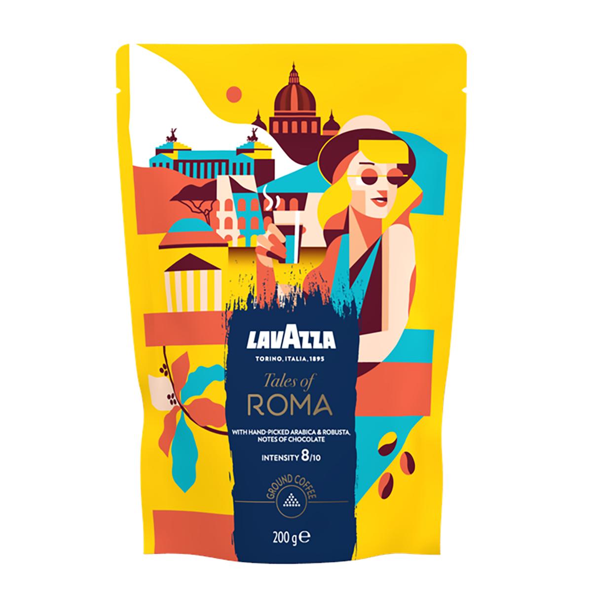 8000070073890 - Lavazza - Café Moulu Tales of Roma