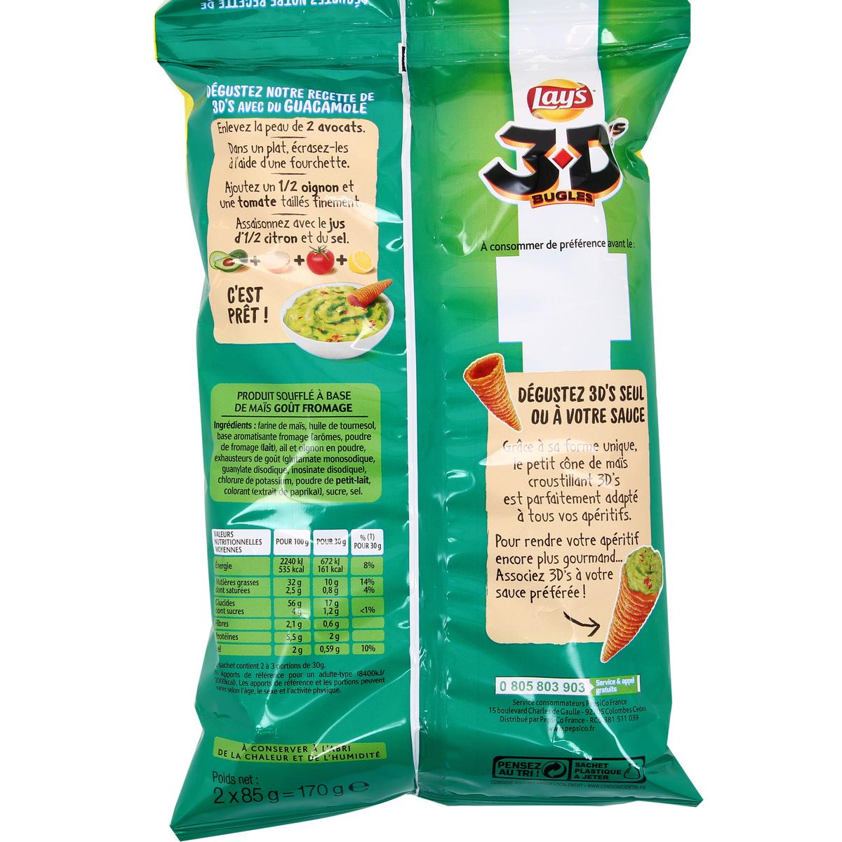 Livraison A Domicile Lays Biscuits Aperitifs Gout Fromage 3d 170g