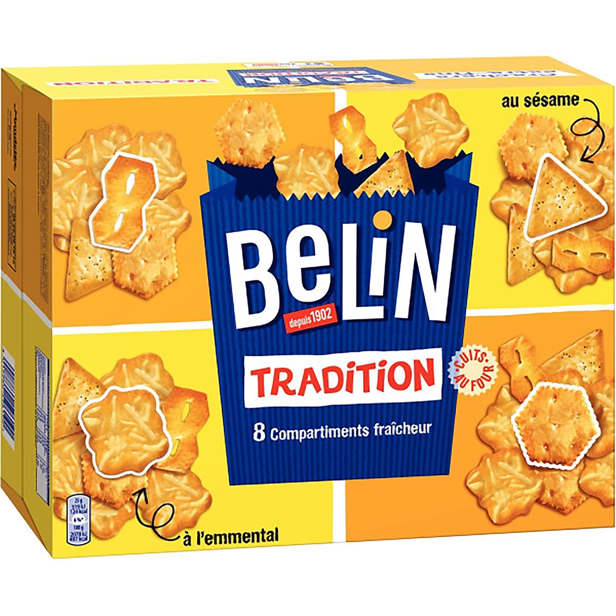 3017760596190 - Belin - BELIN assortiment 4 crackers 720g