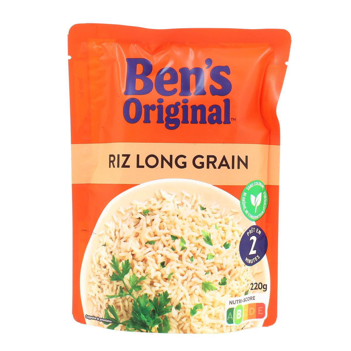 Achat Ben's Original · Riz long grain - Cuisson rapide (10 min.) • Migros