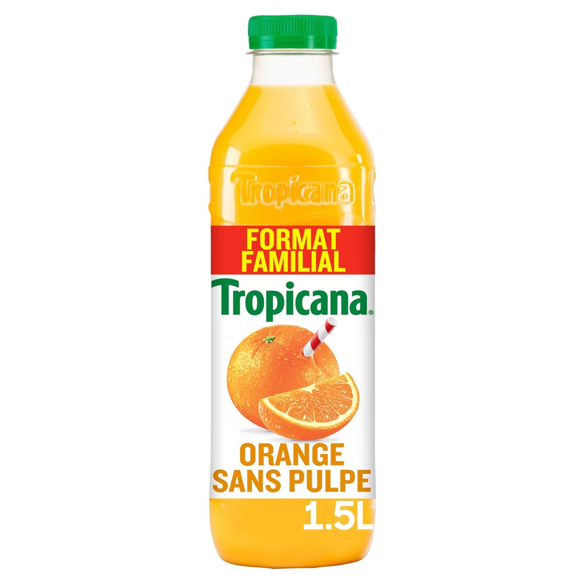 Livraison A Domicile Tropicana Pur Jus D Orange Sans Pulpe 1 5l