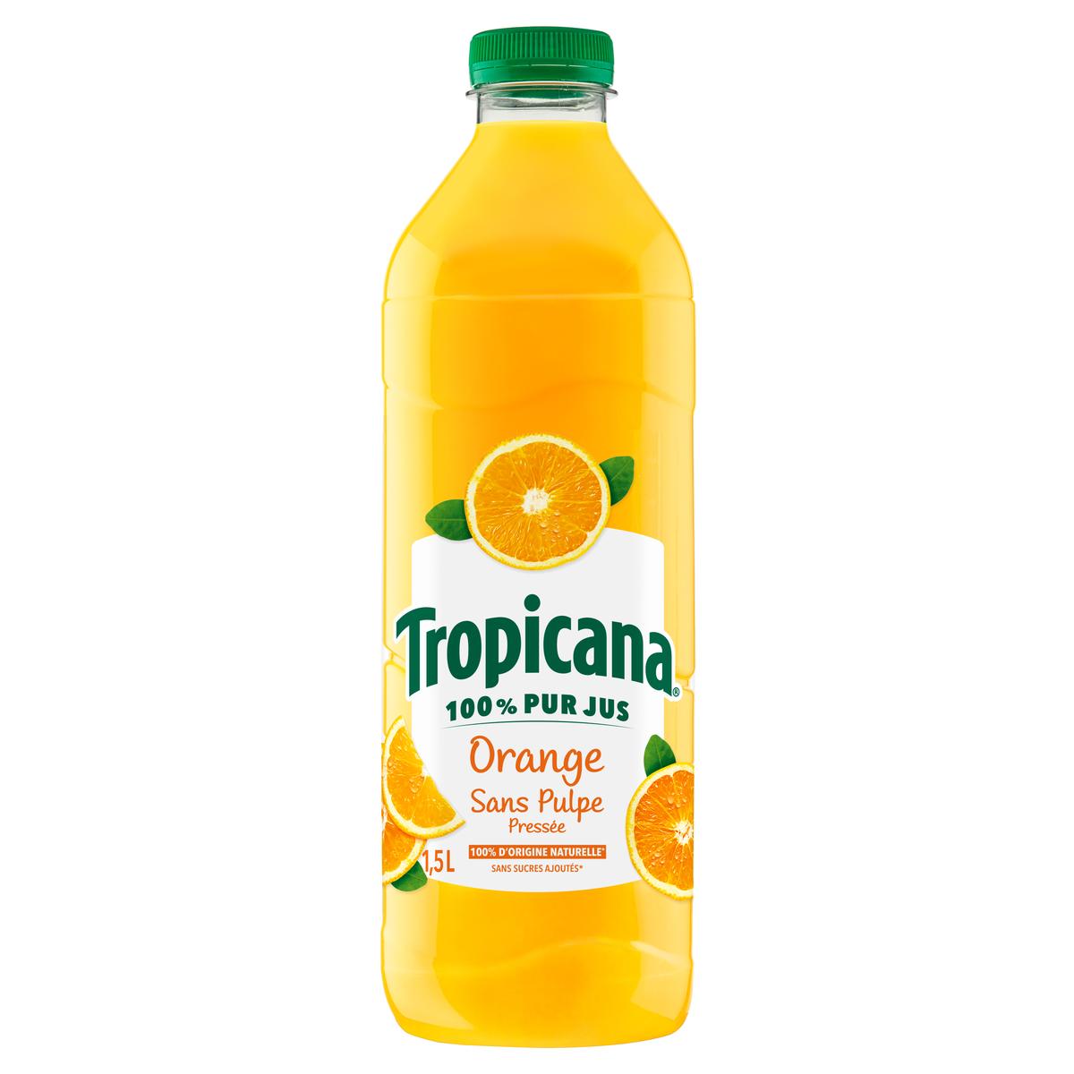 3502110006790 - Tropicana - Pur jus d'orange sans pulpe