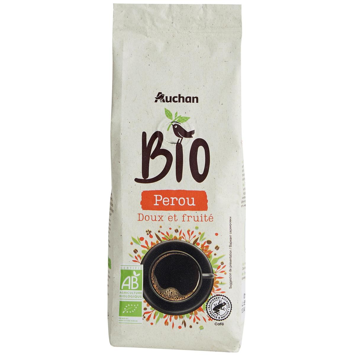 3245678169490 - Auchan BIO - Café moulu du Pérou Bio