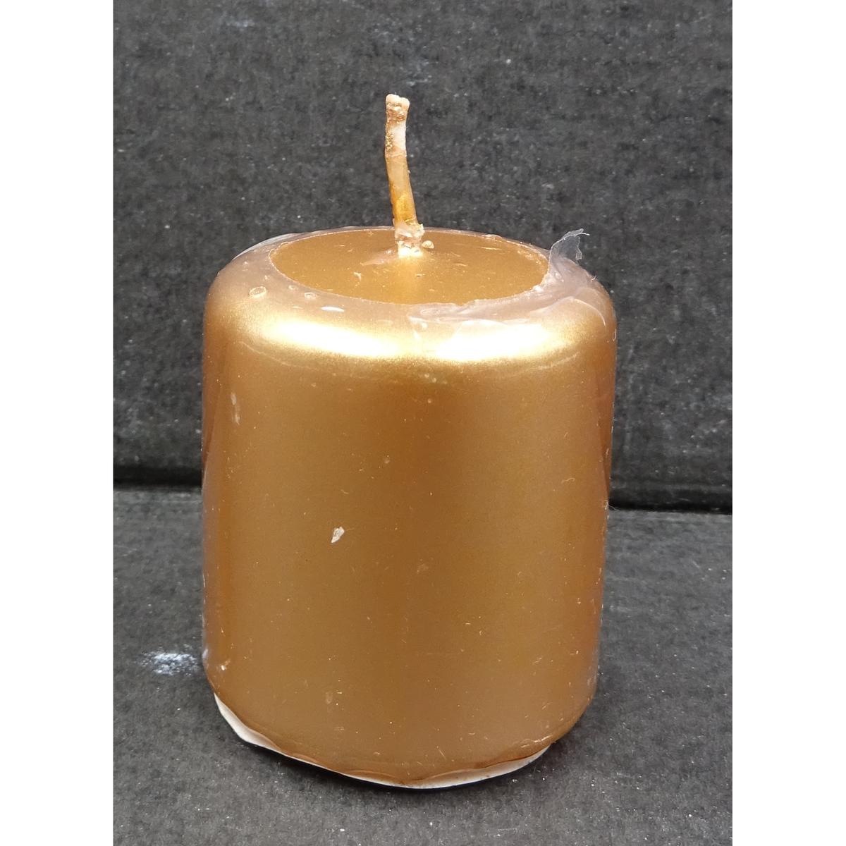 3065876190191 - Devineau - Bougies votives laquées or