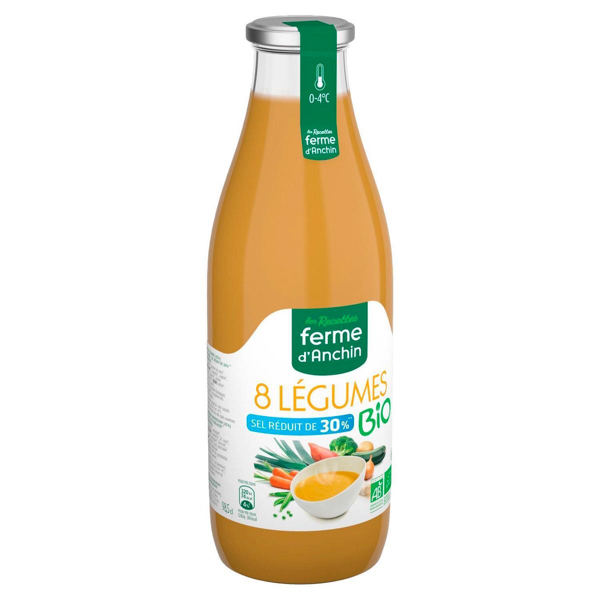 3490211000291 - Ferme d'Anchin - Soupe de 8 Légumes Bio