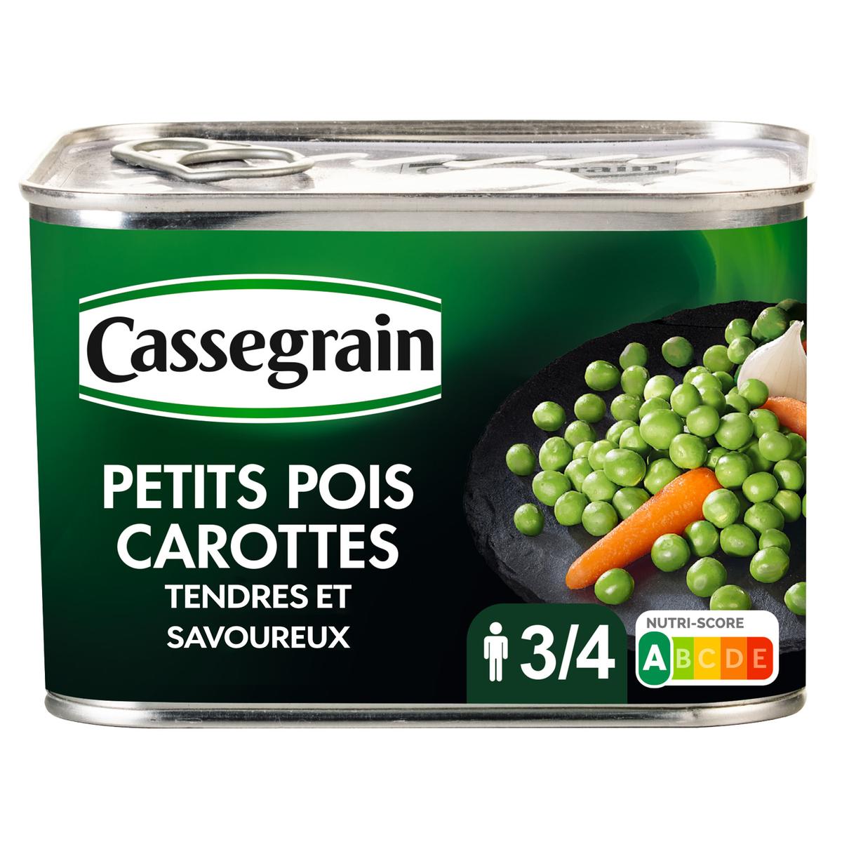 3083680481991 - Cassegrain - Petits pois carottes