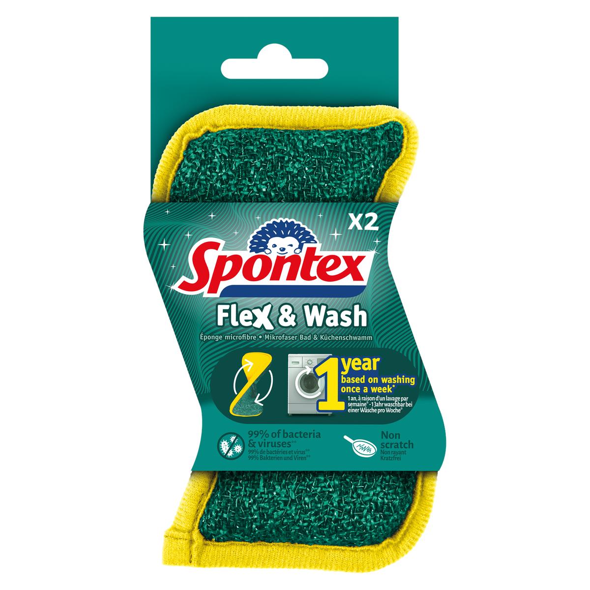 3384120032491 - Spontex - Eponges Flesh & Wash