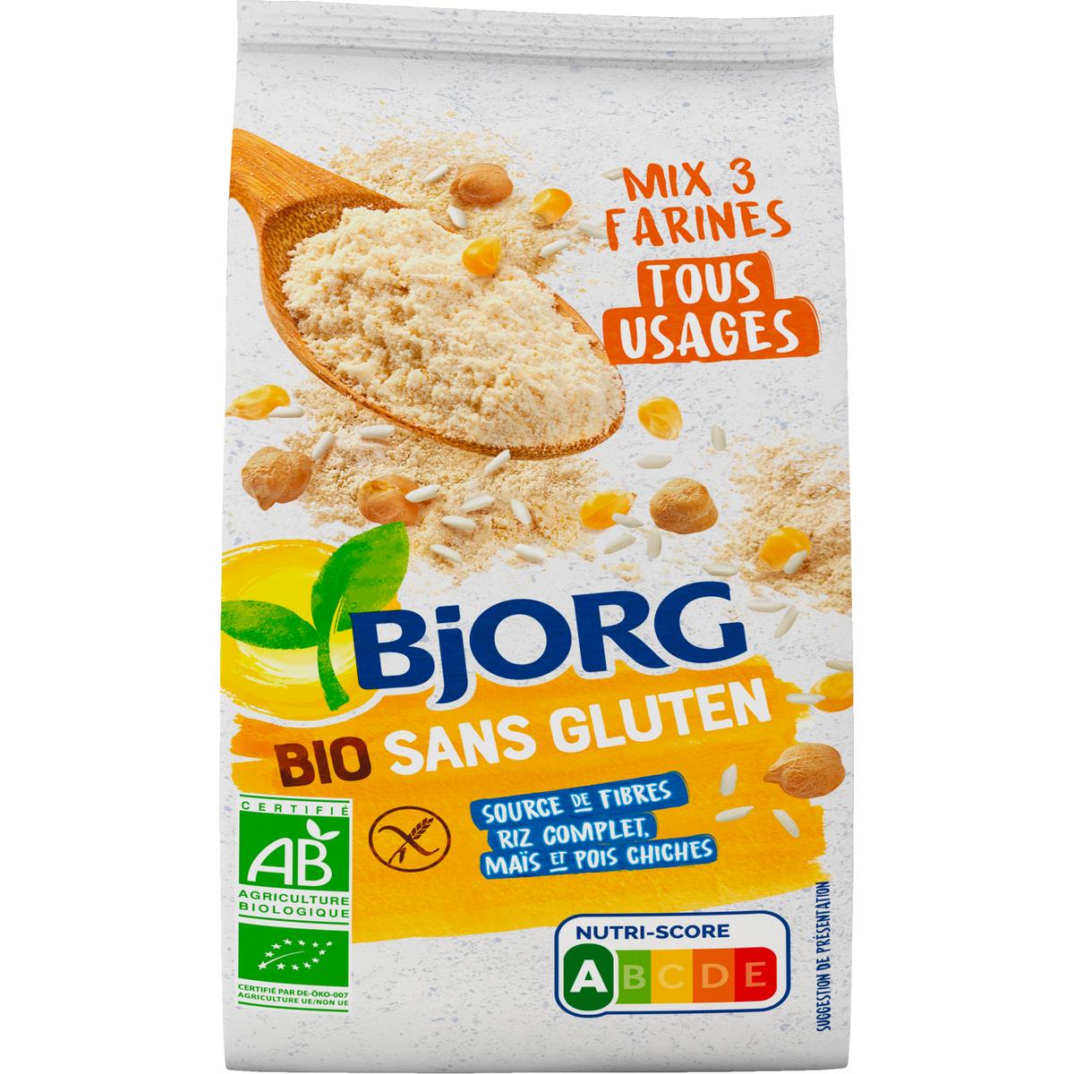 Farine de Soja Complète Bio et sans gluten sachet de 500 Gr