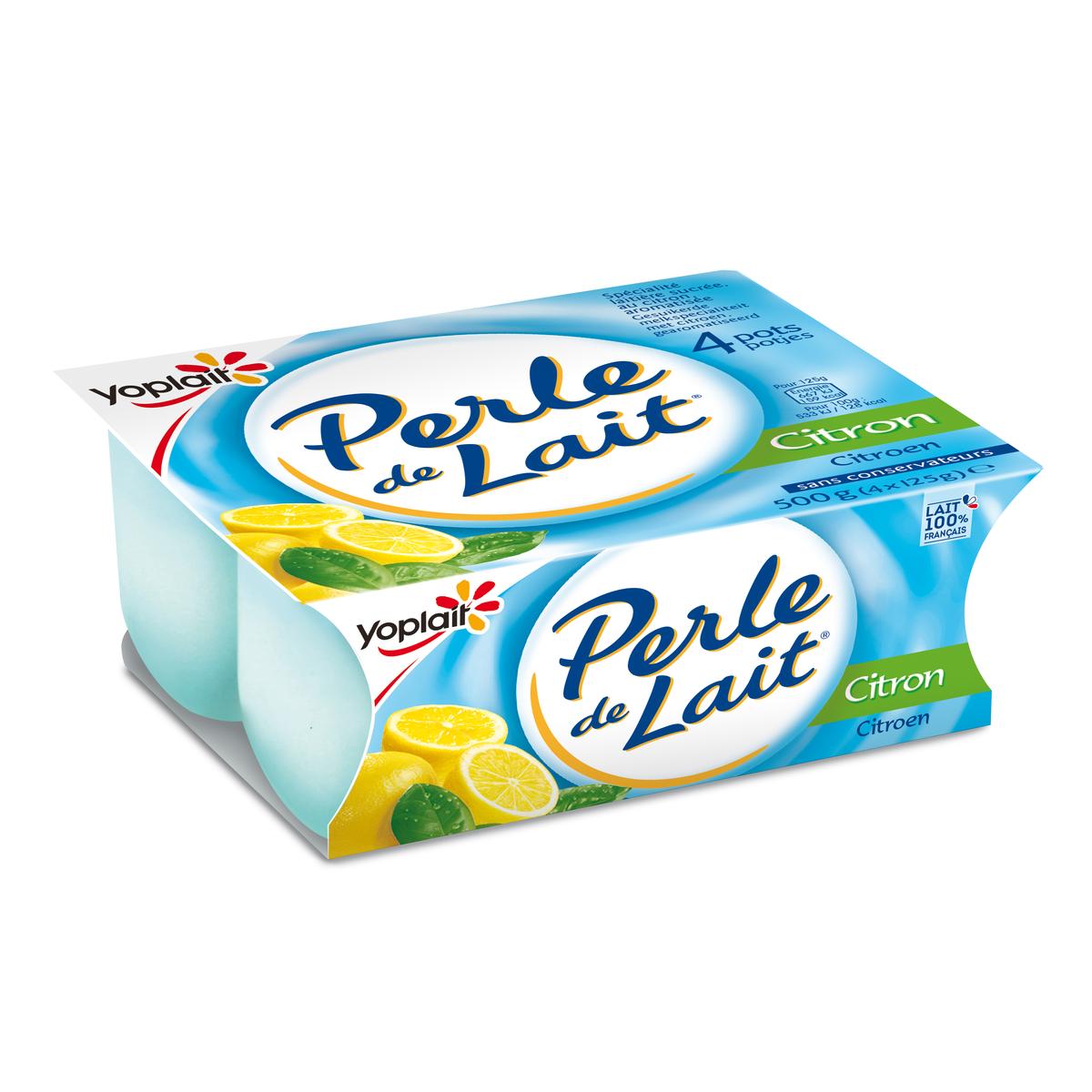 Livraison A Domicile Promotion Yoplait Perle De Lait Au Citron 4x125g