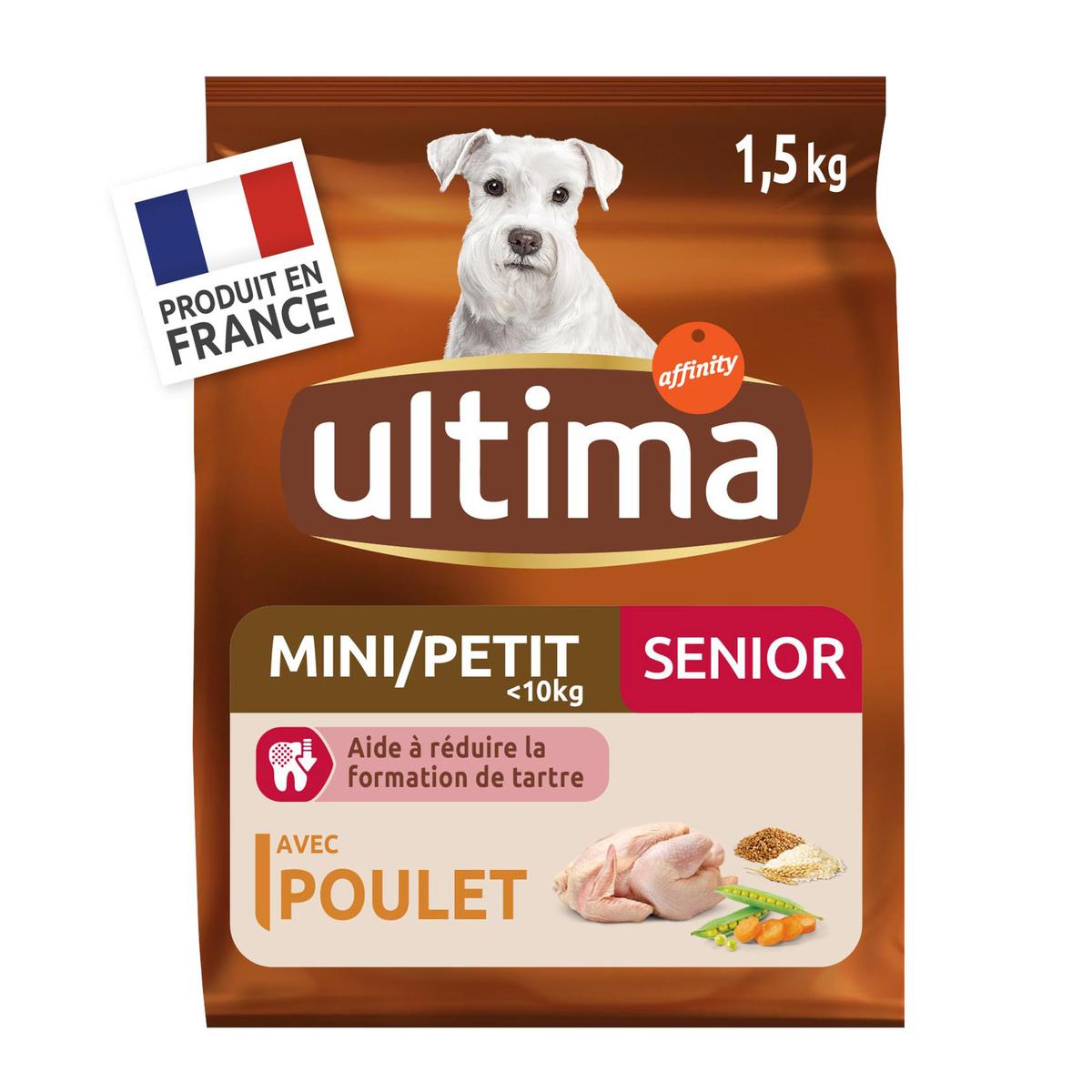 3700260215691 - Affinity - Ultima - Croquettes Poulet pour petti chien Senior