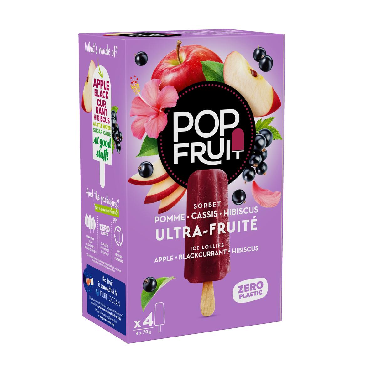 3760124196191 - Pop' Fruit - Bâtonnets Pomme Cassis Hibiscus