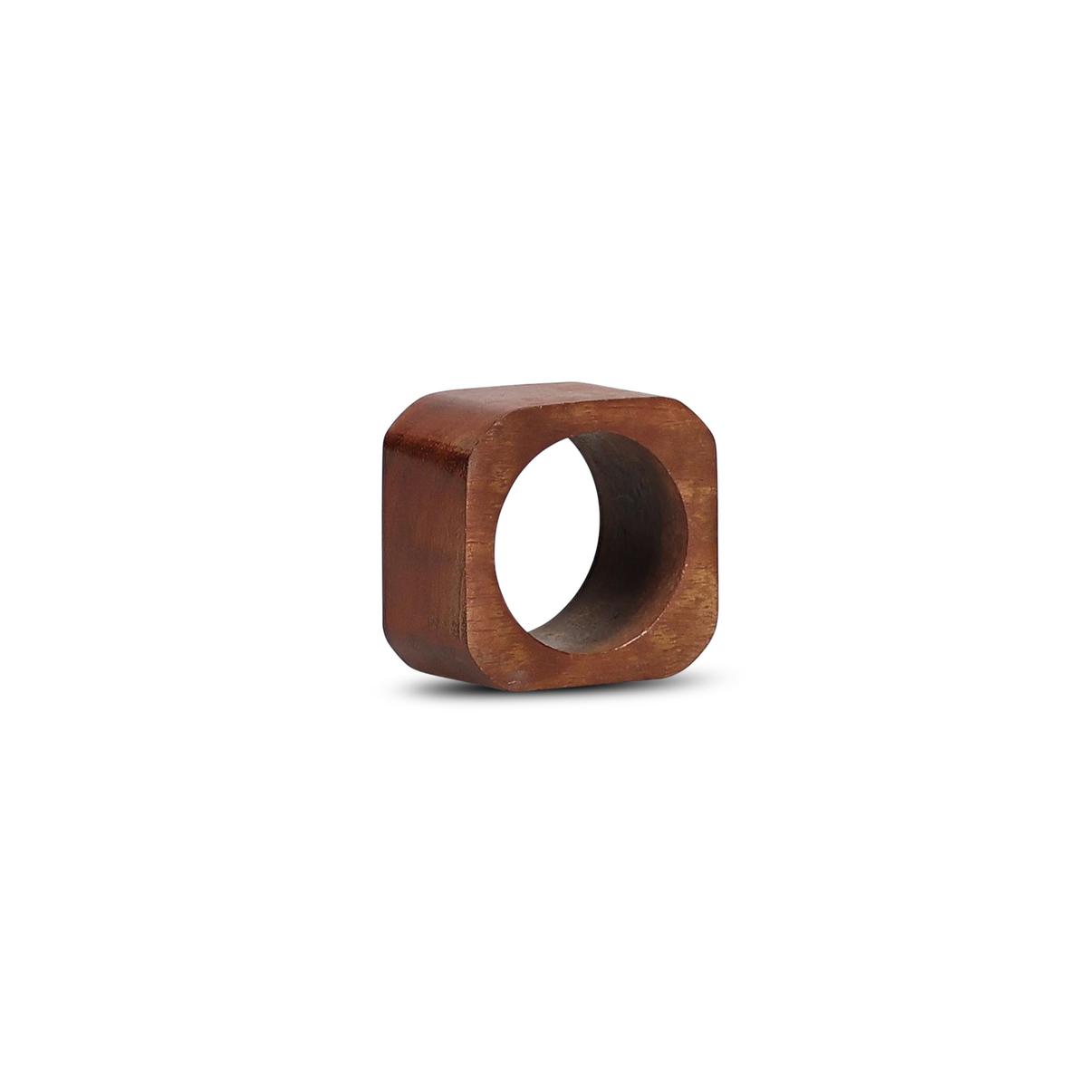 5410595776191 - Collection Moku - Rond de serviette 4,5x4,5cm caré bois Moku