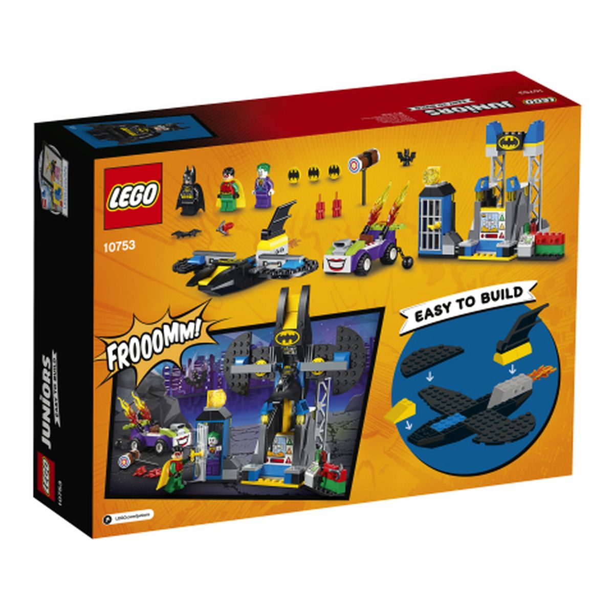 5702016116991 - LEGO® Juniors - 10753- L'attaque du Joker de la Batcave- Batman