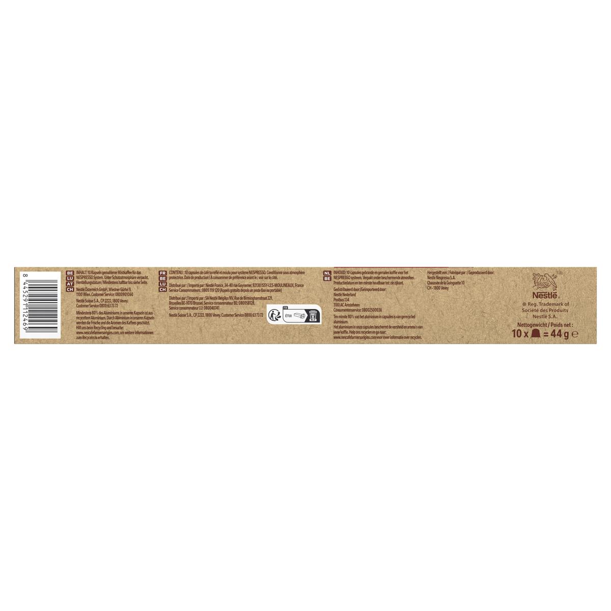 8445291148291 - Nescafé Farmers Origins - Café Colombia Espresso Decaffeinato - intensité 6