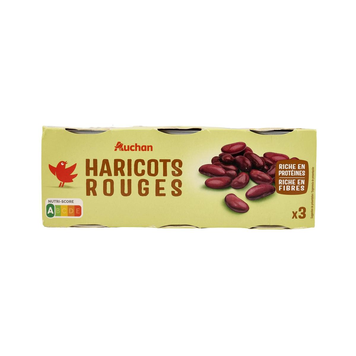 3596710399291 - Auchan - Haricots rouges