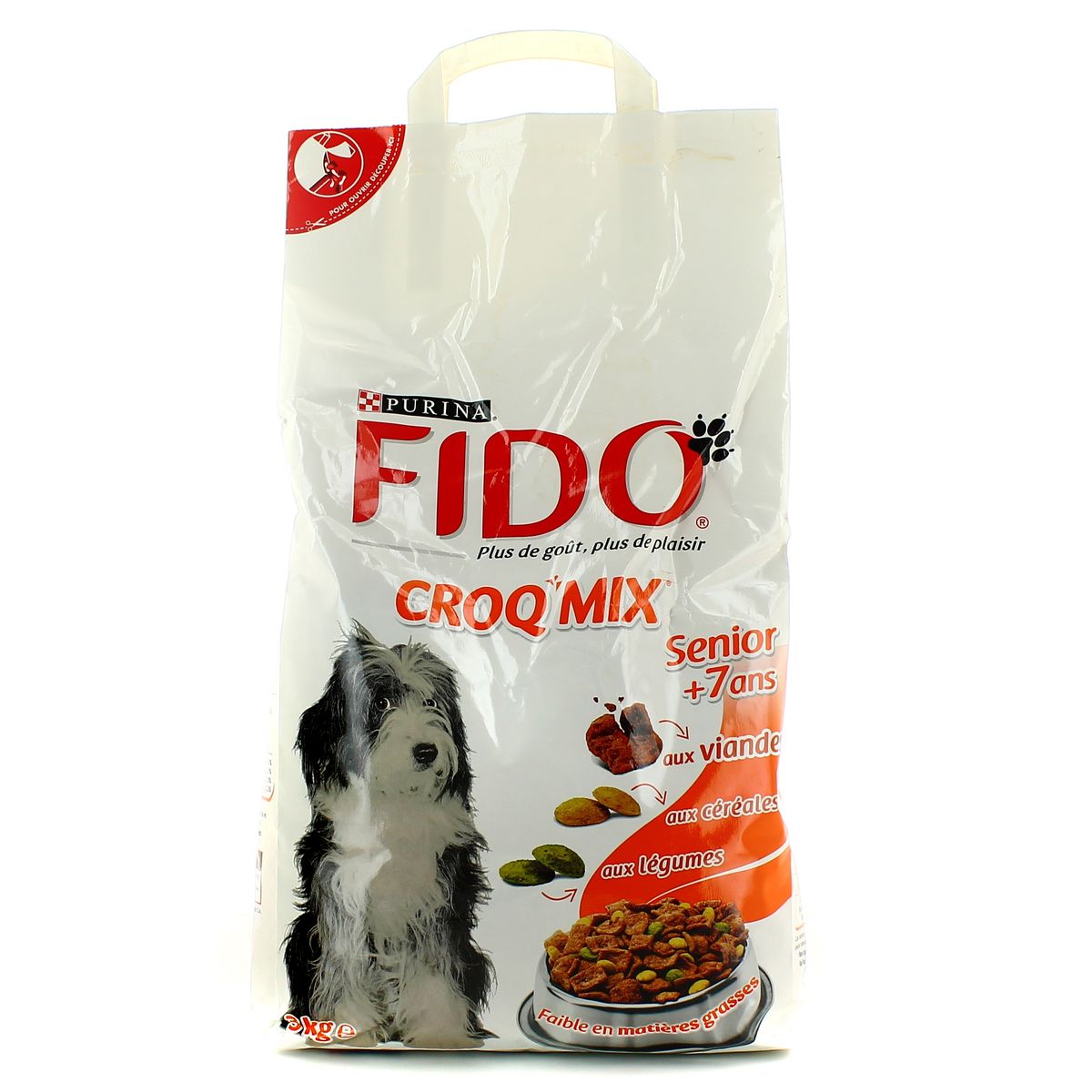 Fido Croquettes chien Senior, 3kg : houra.fr