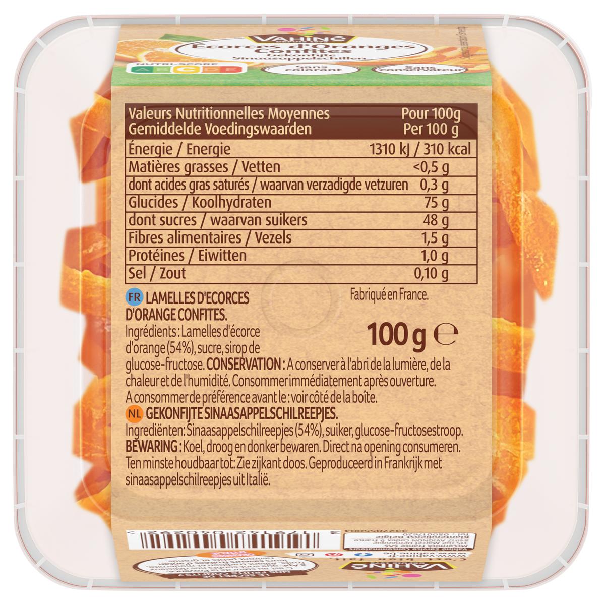 Fruits Confits Assortis - Vahiné - 150 g