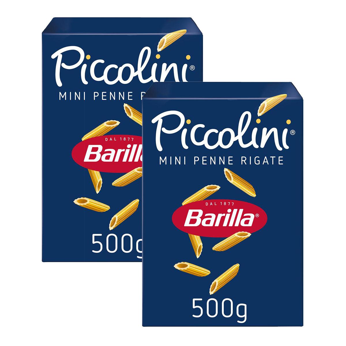 BARILLA PICCOLINI MINI Penne Rigate Pâtes Nouilles 500g 8er Pack EUR 19,27  - PicClick FR