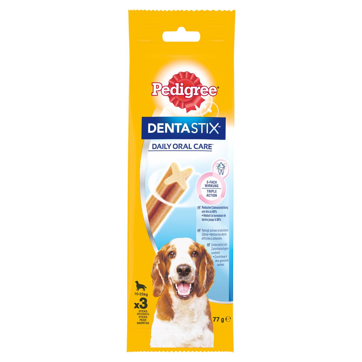 5998749104392 - Pedigree - Dentastix Daily Oral Care - Bâtonnets Hygiène Bucco-Dentaire pour chien moyen x3