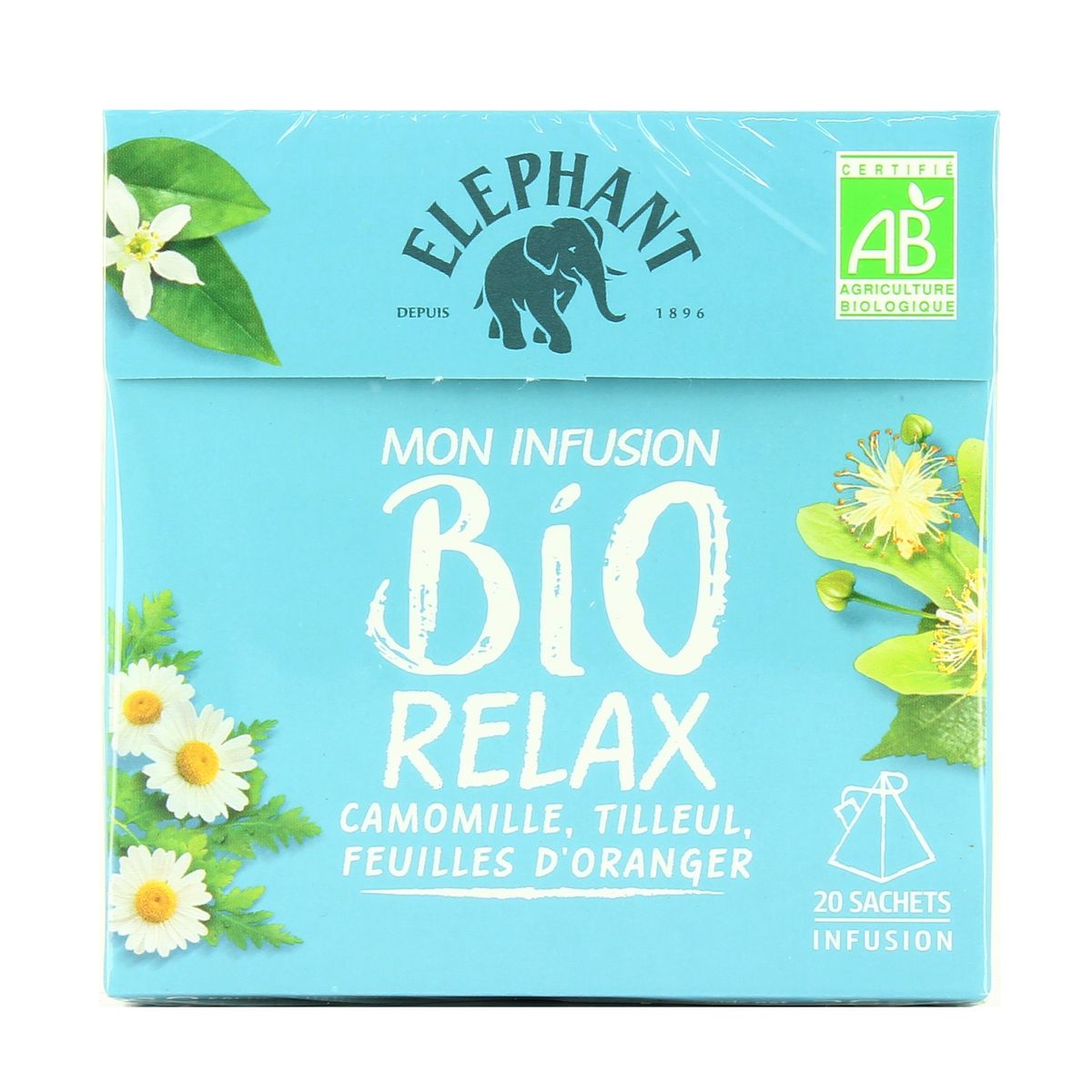 Achat Vente Promotion Elephant Mon Infusion Bio Relax Sachets