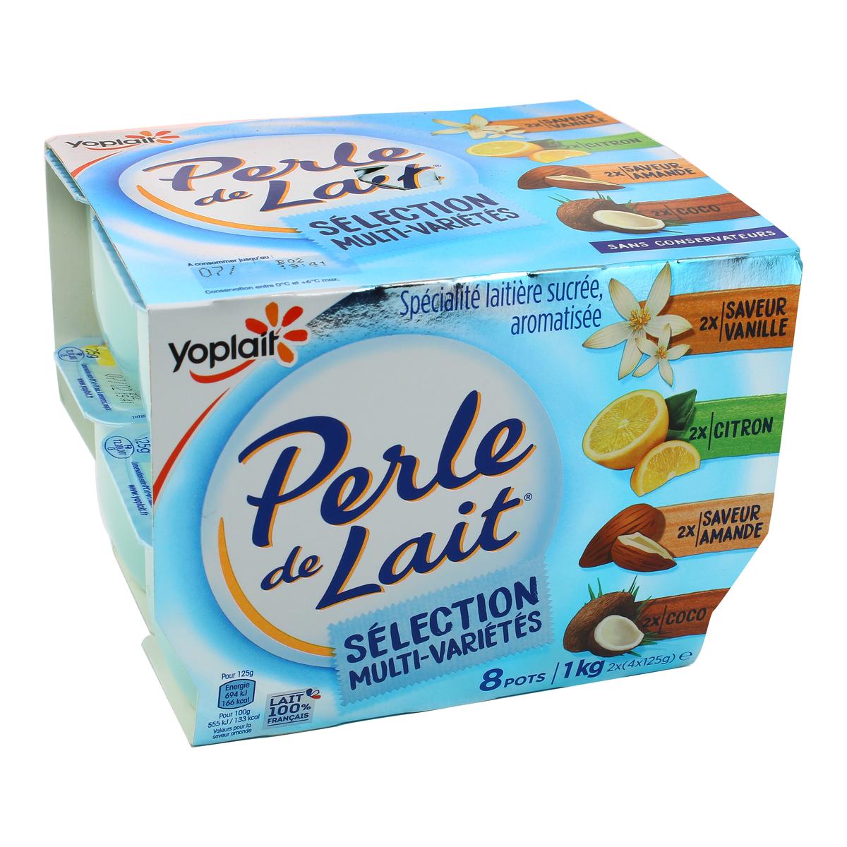 Livraison A Domicile Perle De Lait Perle De Lait Panaches 8x125g