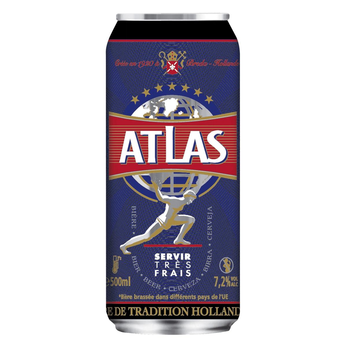 8725000625092 - Atlas - Bière blonde hollandaise