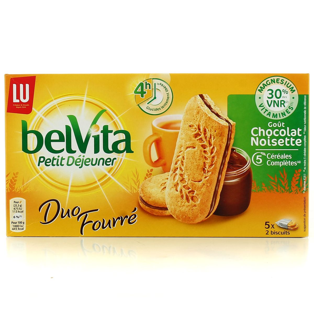 LU BelVita Petit Déjeuner Original Goût Noisette et Chocolat & 5
