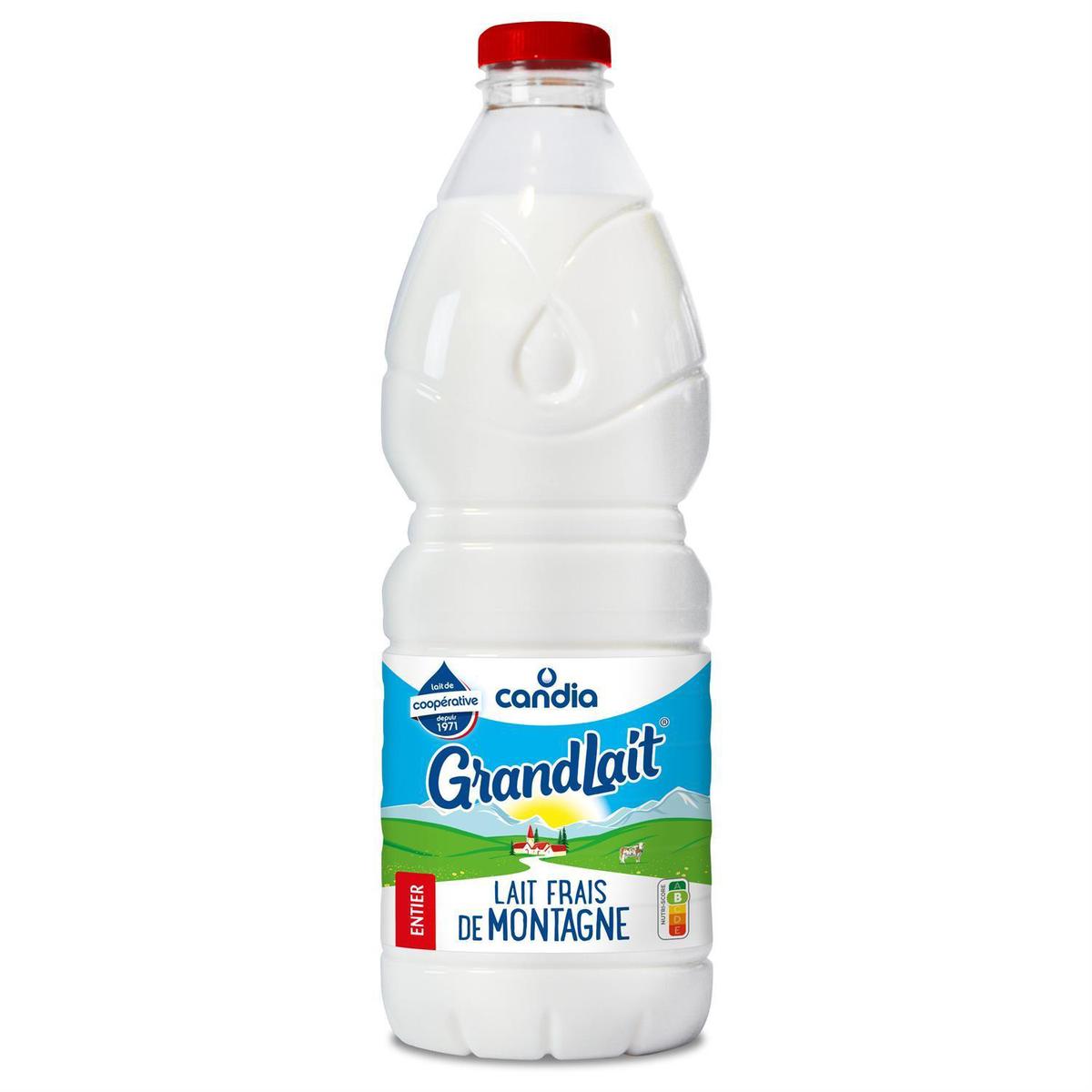3533630097692 - Candia - Lait Frais de Montagne entier pasteurisé