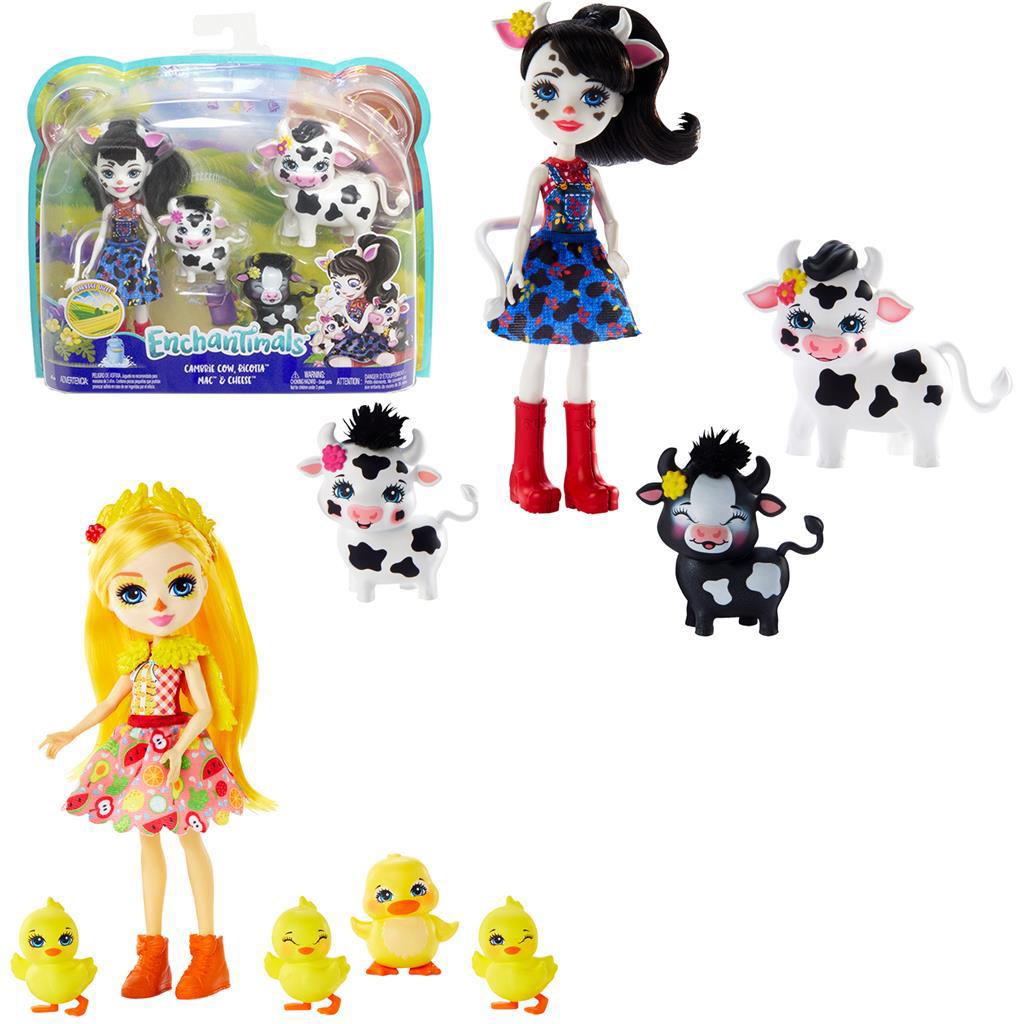 0887961819892 - Enchantimals - Mattel - Coffret famille animaux- Enchantimals- Gjx43