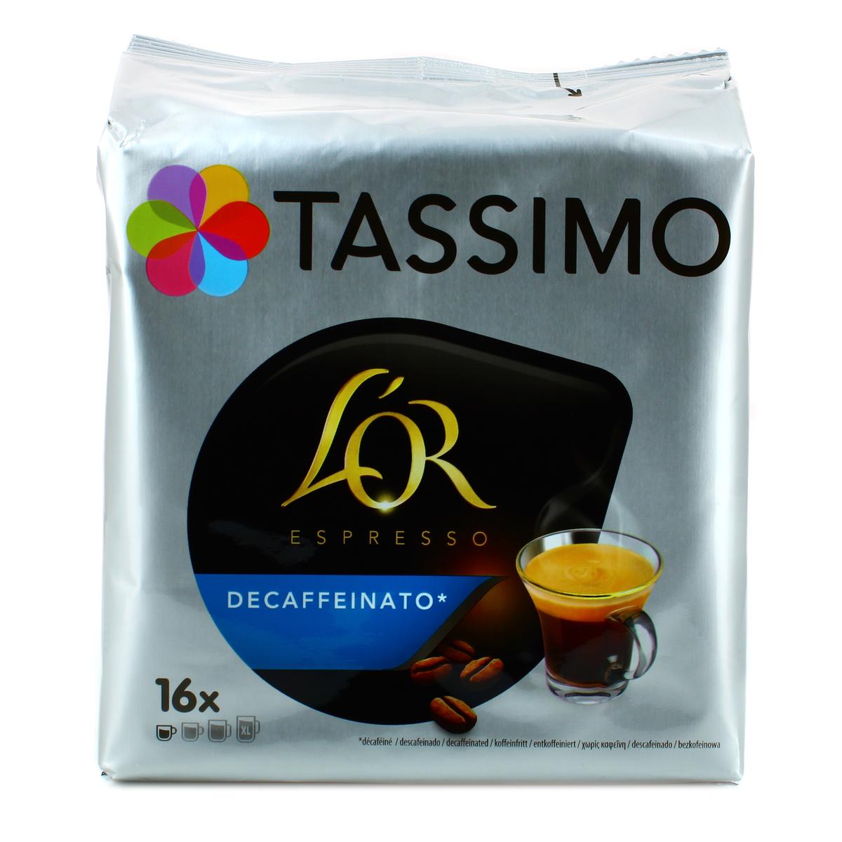 Tassimo L'Or Espresso Ristretto Café Court en Capsule - 16 boissons