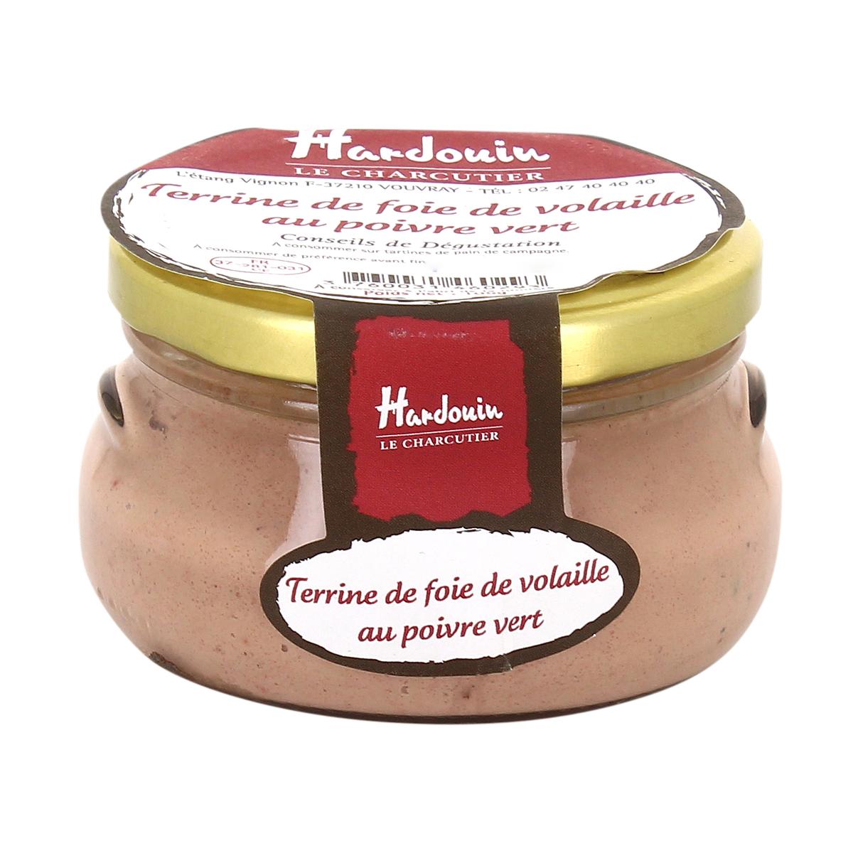 3760031460293 - Charcuterie Hardouin - Terrine de foie de volaille au poivre vert