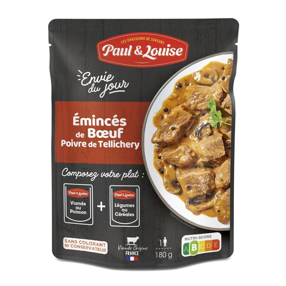 3379670020593 - Paul & Louise - Envie du Jour - Emincés de Boeuf au Poivre de Tellichery