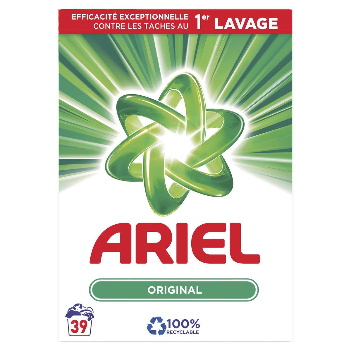 4015400871293 - Ariel - Lessive en poudre 39 lavages
