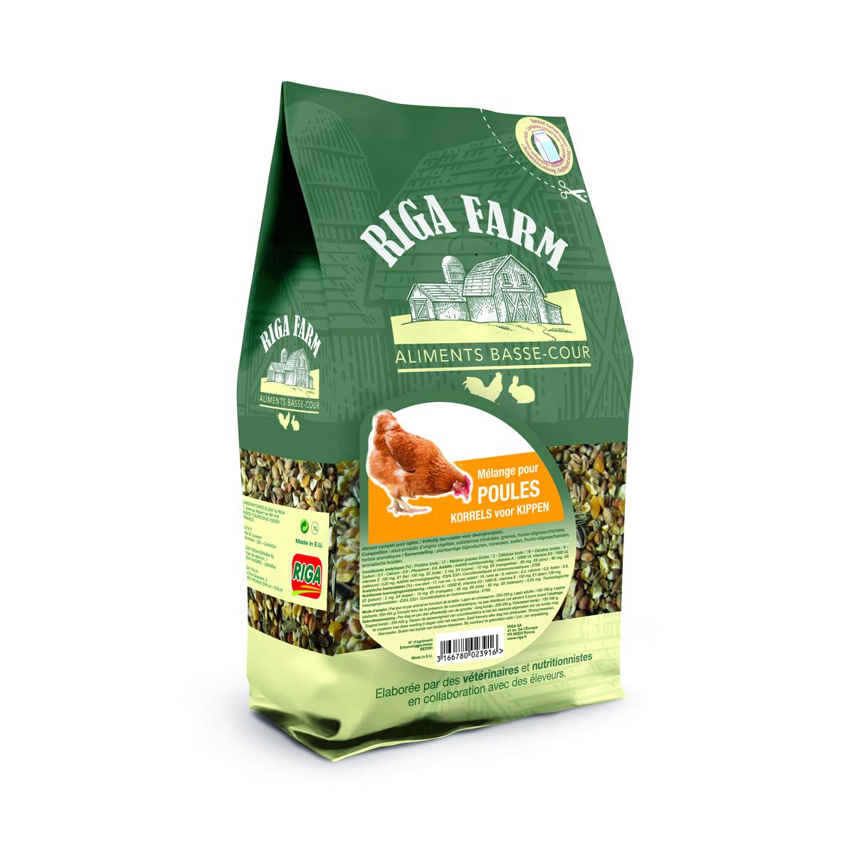 3166780023893 - Riga Farm - Aliments pour Poules