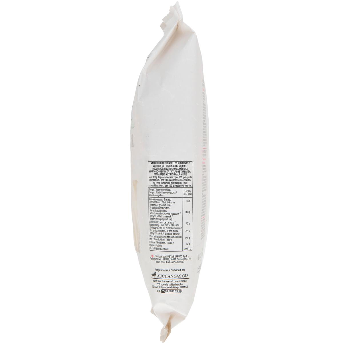 3596710516193 - Auchan Tavola In Italia - Pâtes Farfalle al Bronzo Premium