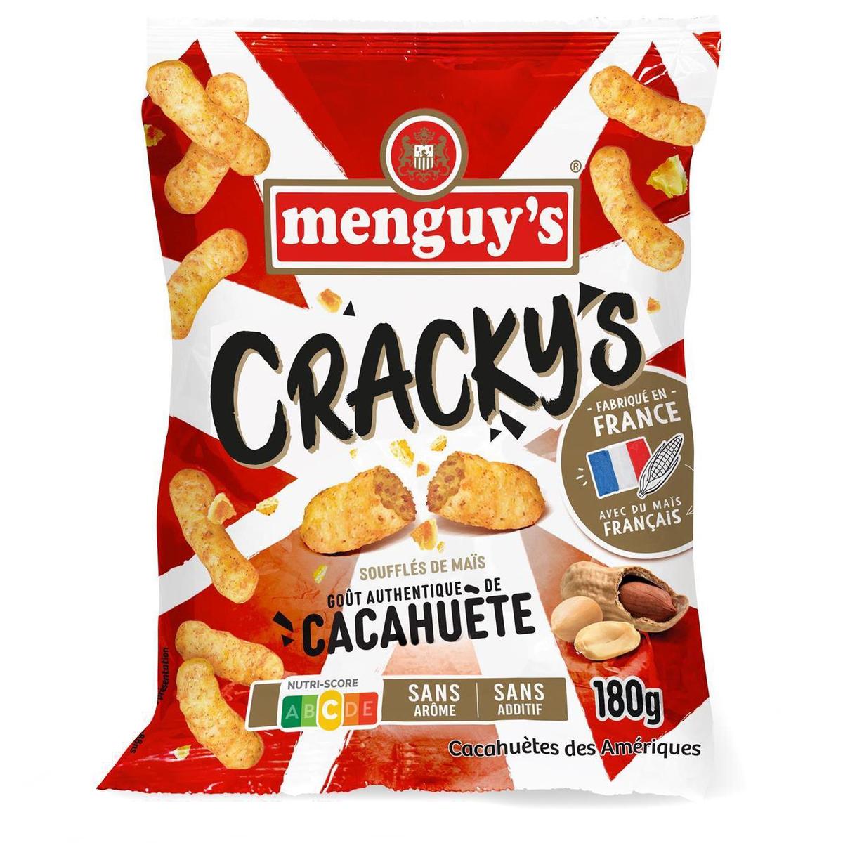 3327271706293 - Menguy's - Crackys Soufflé Cacahuète