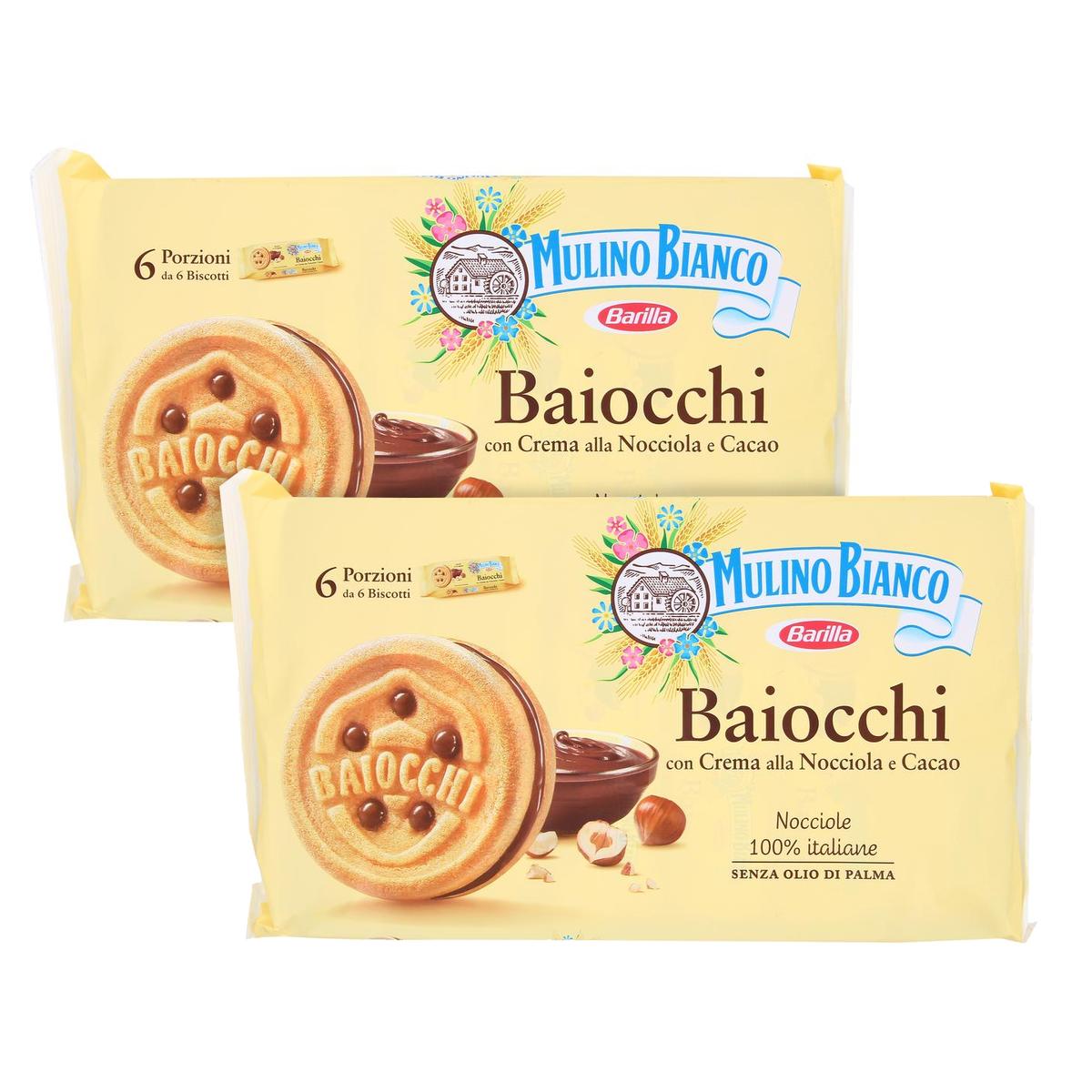 Achat Promotion Mulino Bianco Biscuits Fourres Noisettes Cacao Baiocchi