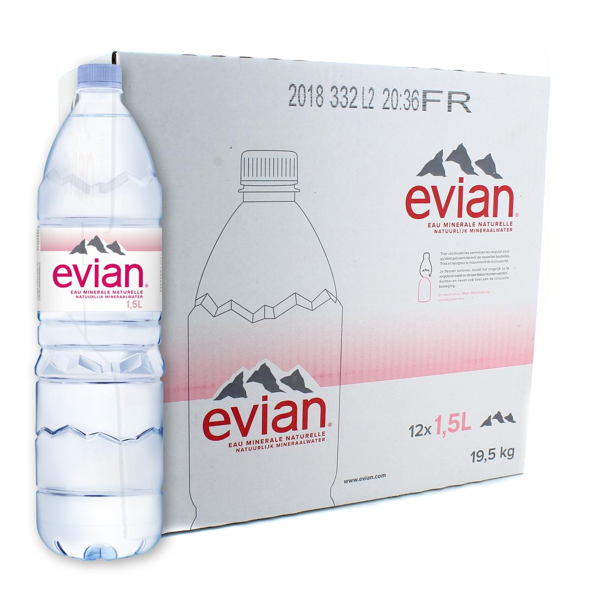 Eau minérale naturelle EVIAN