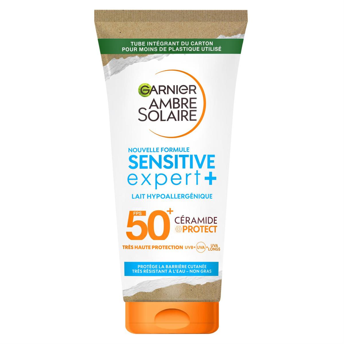 3600542520294 - Ambre Solaire - Lait Protection Solaire Sensitive Expert+ Adulte FPS50+