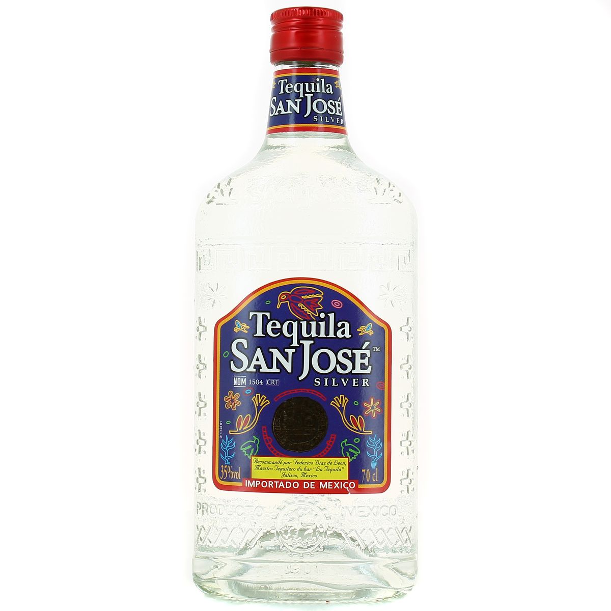 San José Tequila 35°, 70cl houra.fr