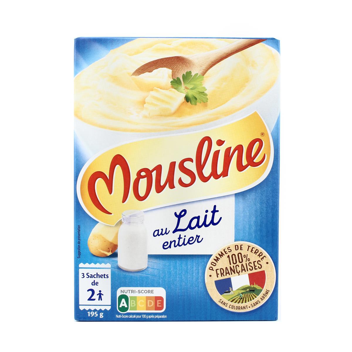 3760381260994 - Mousline - Purée au Lait entier