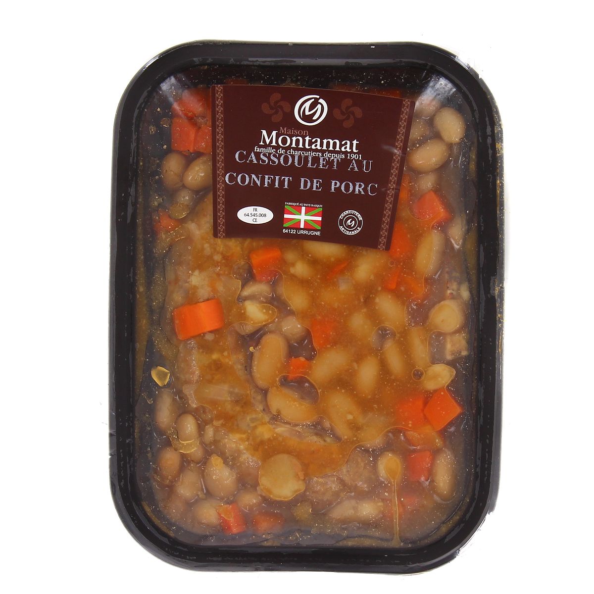 3760009641594 - Artisan Charcutier Montamat - Cassoulet au confit de porc